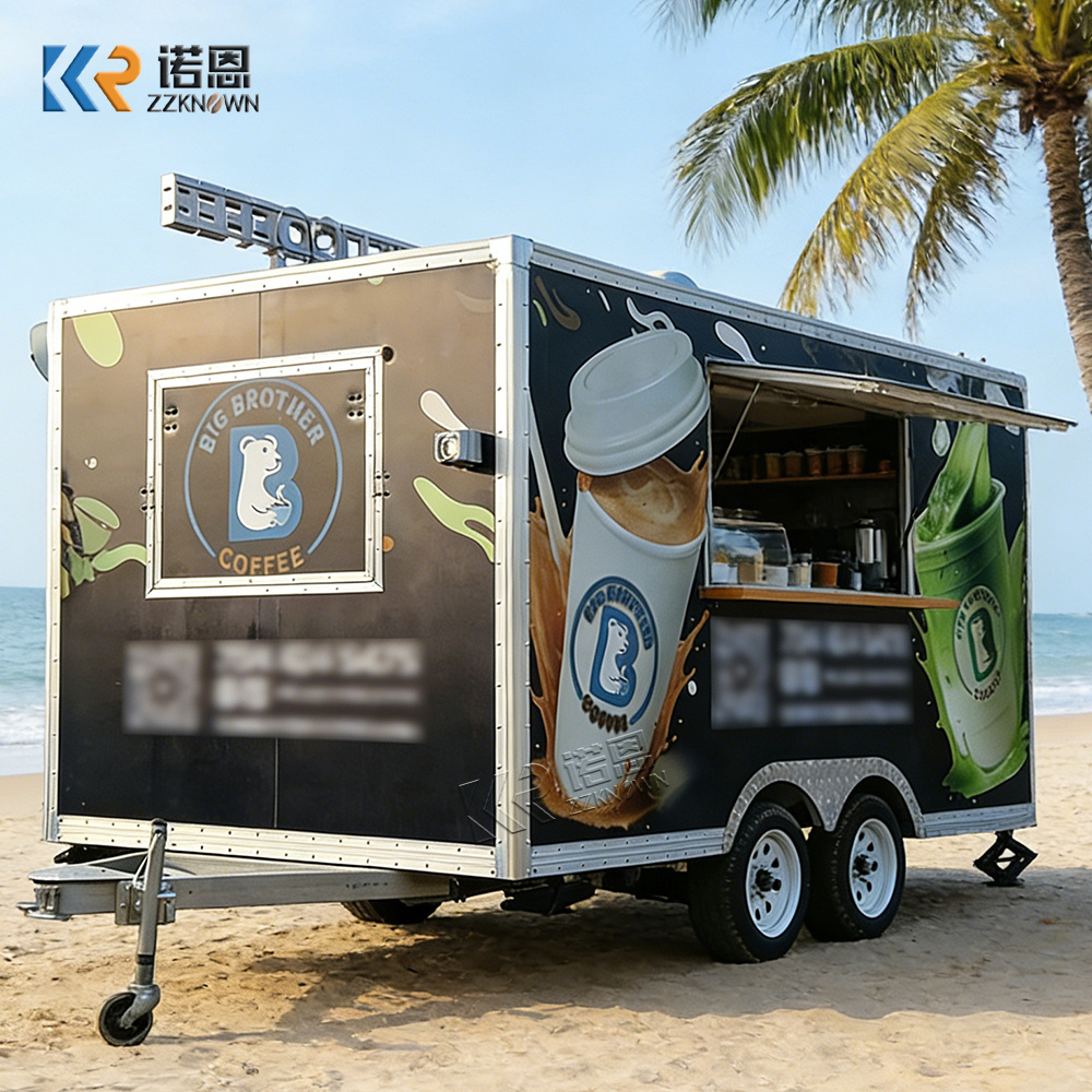 Coffee Equipment Hamburg - Mobiler Kaffee-Food-Anhänger, Getränke- und Catering-LKW, kommerzieller