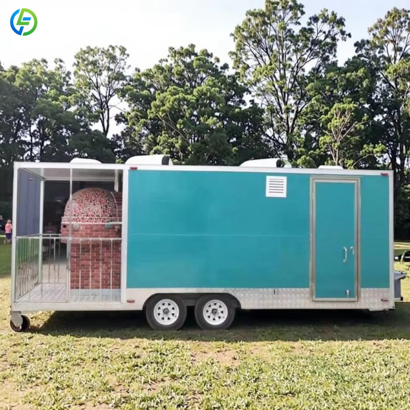 Coffee Equipment Hamburg - Maßgefertigter Imbisswagen Schwarzer Mini-BBQ-Food-Trailer Voll Ausgestattet
