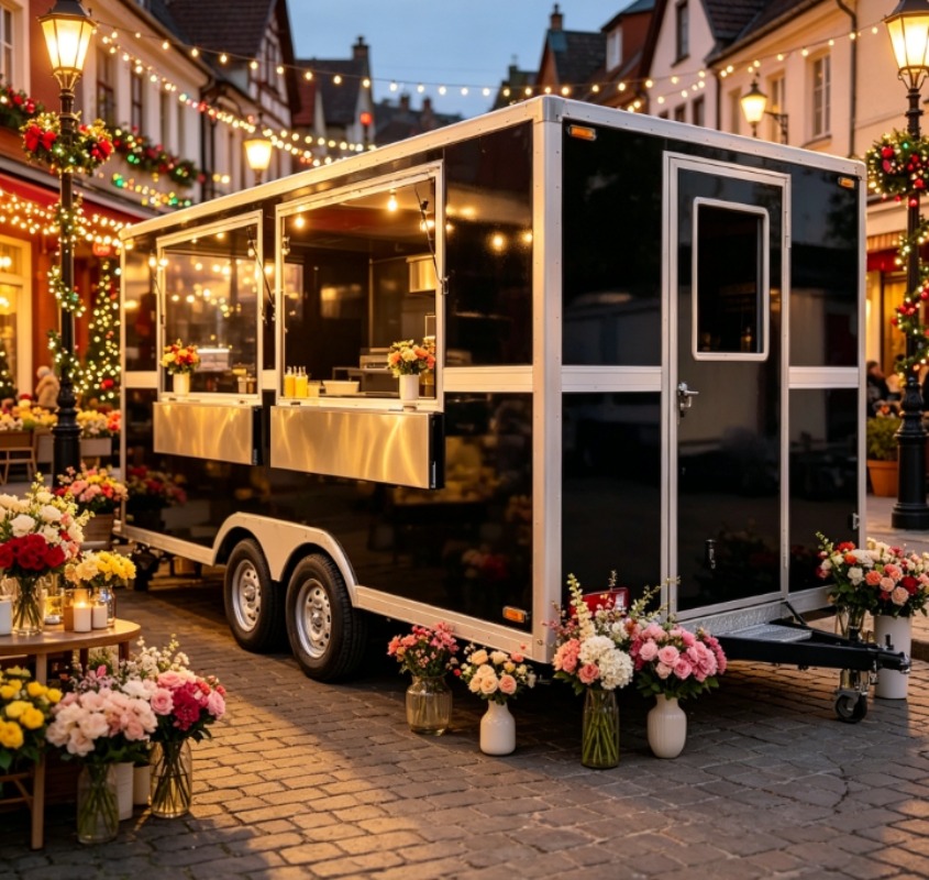 Coffee Equipment Manufacturers - Verkaufsanhänger Mobiler Kaffeeshop Saft- und Smoothie-Bar