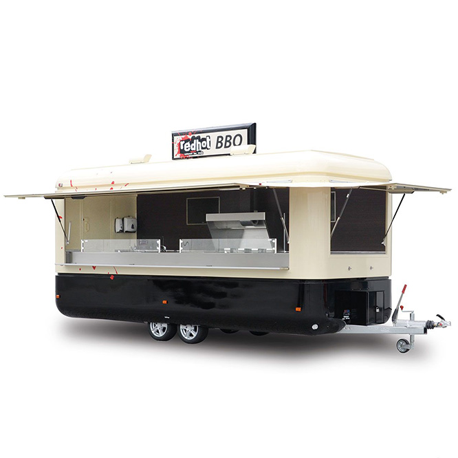 Coffee Equipment Manufacturers - BBQ Concession Trailer, voll ausgestatteter mobiler