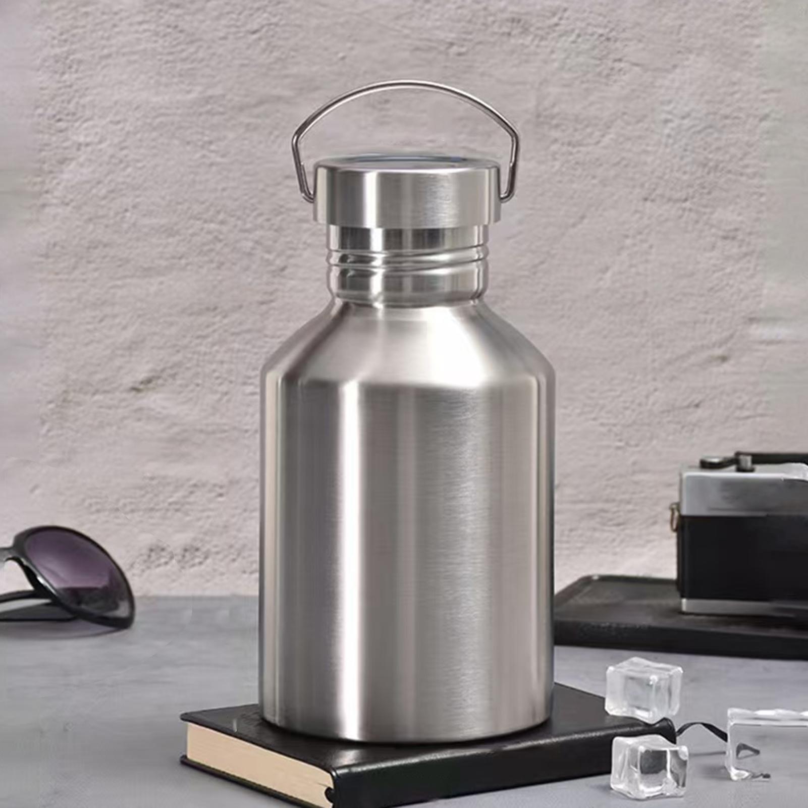 Coffee Equipment Dropshipping - 2L sturzsichere Wasserflasche aus 304 Edelstahl