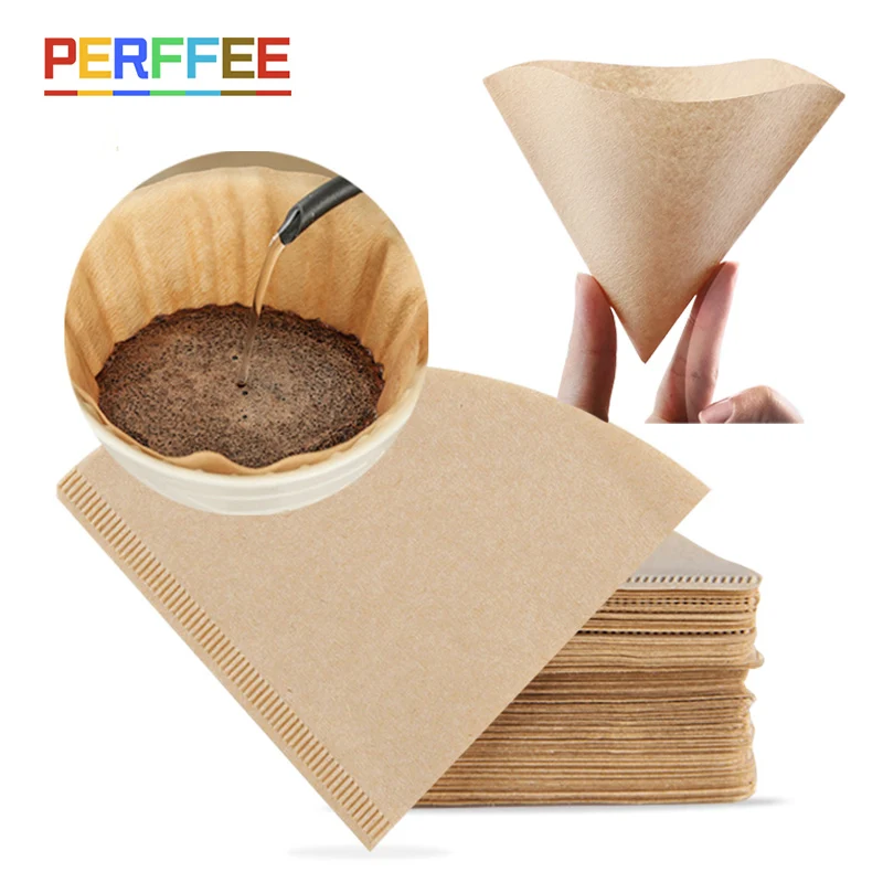 Coffee Equipment Distributor - Filterpapier 01 02 V-förmiges Kaffeetasse-Filterpapier Barista