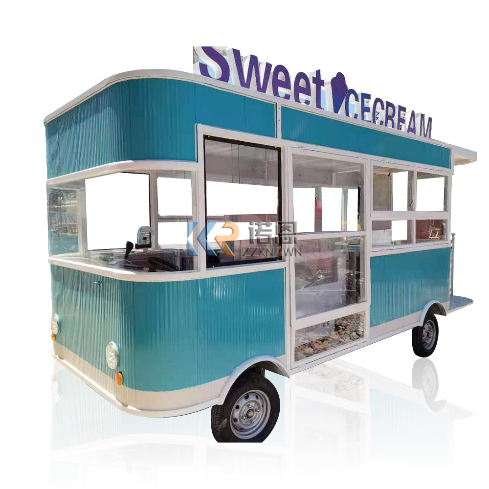 Mobile Coffee Van Equipment - Auf Lager 5M mobiler Imbisswagen Kommerzieller