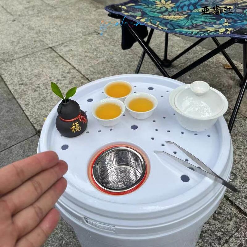 Tragbarer Kunststoff-Teekübel  – Coffee Without Equipment Bewertung und Preis
