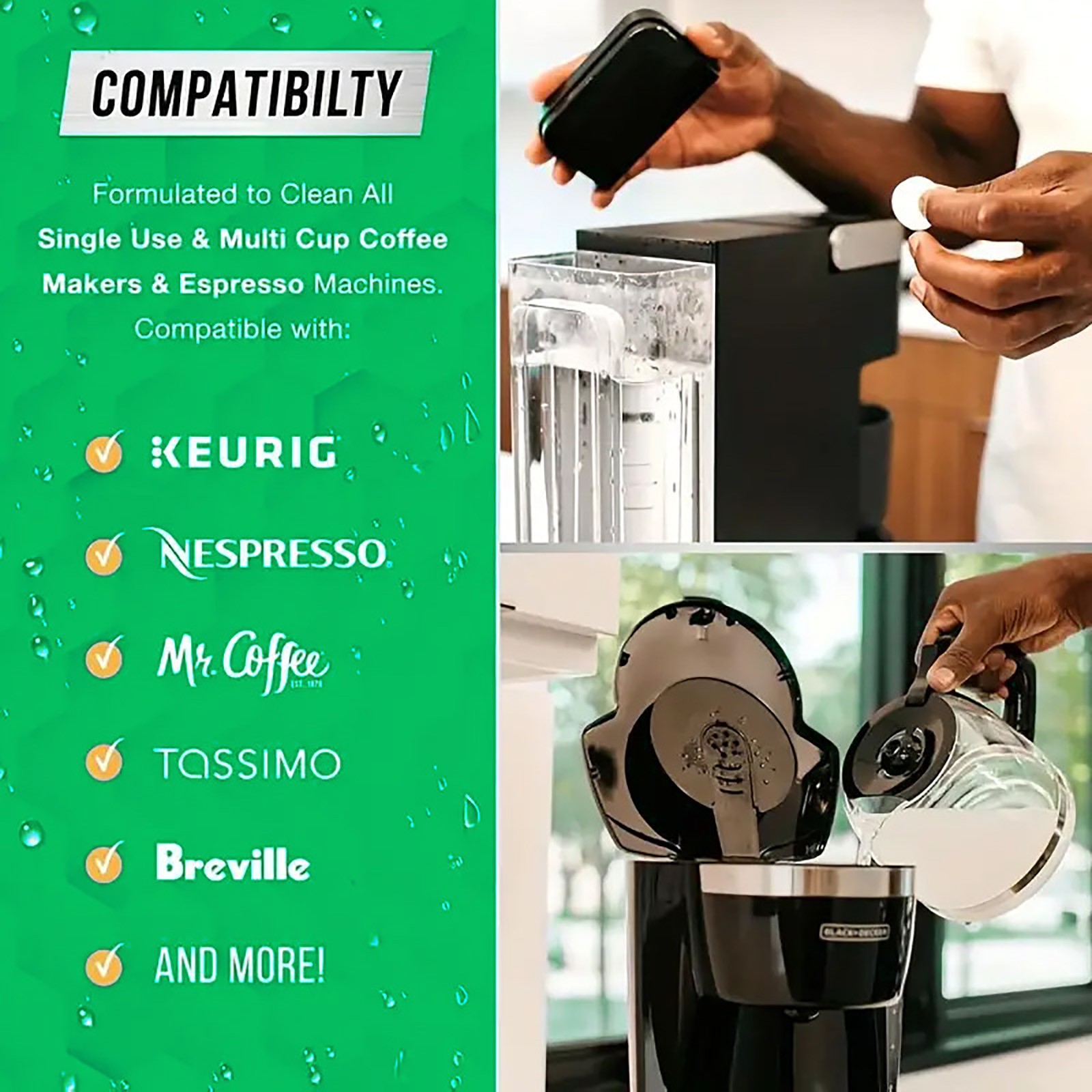 Kaffeemaschinen-Reinigungstabl – Coffee Equipment Cleaner Bewertung und Preis