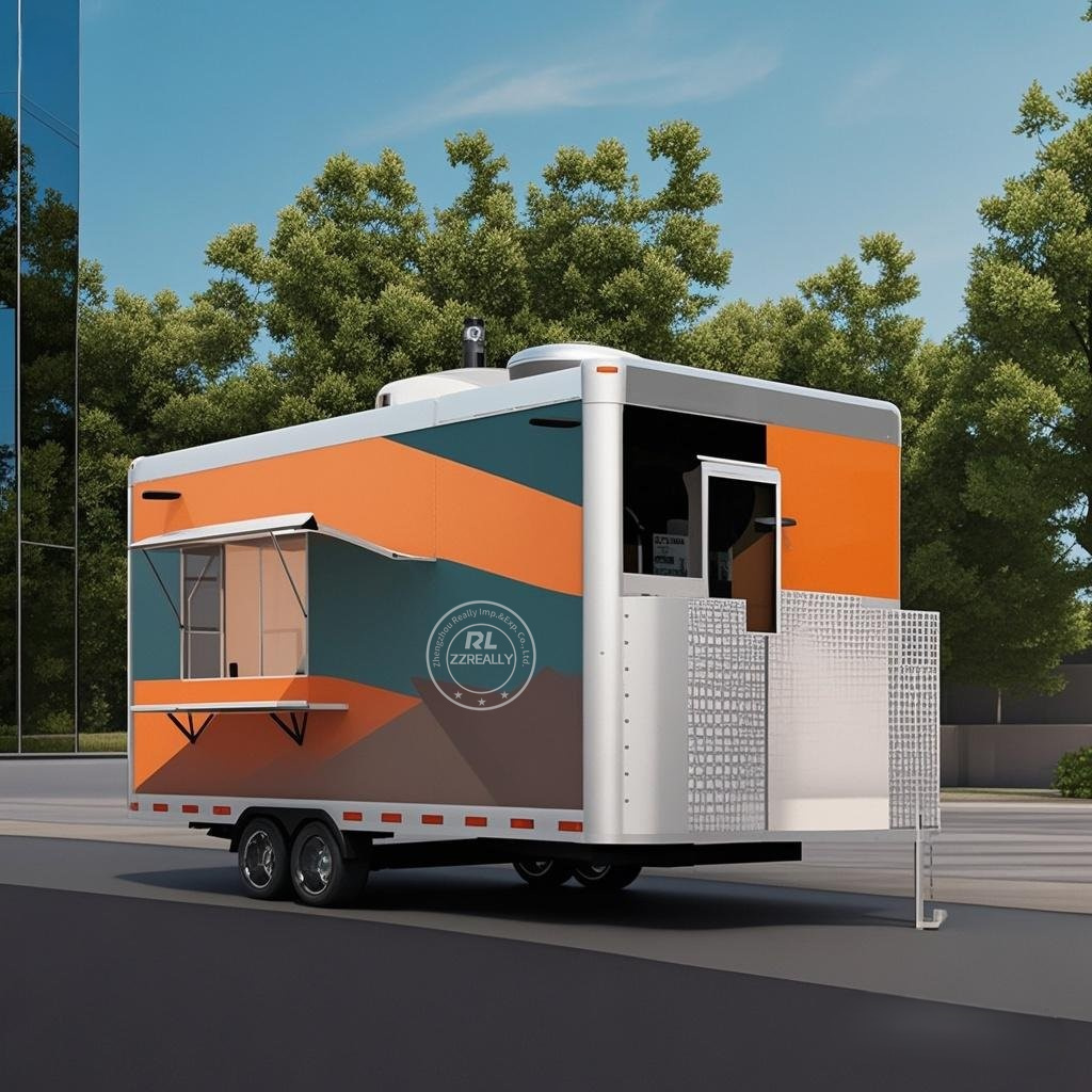 Snack Fast Food Truck Mobile K – Mobile Coffee Van Equipment Bewertung und Preis