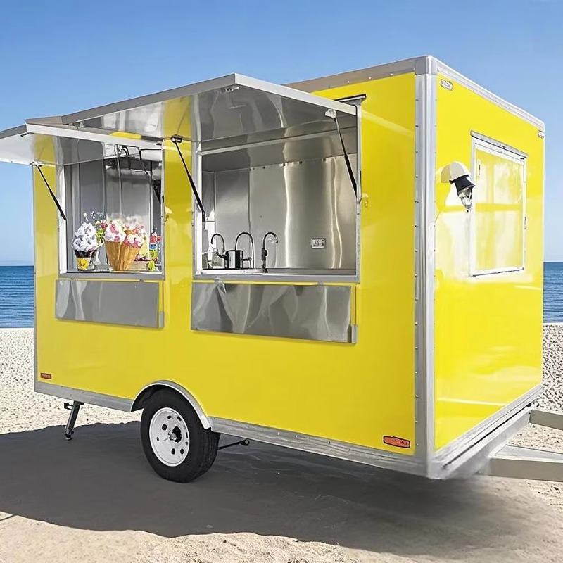 CE-Zertifizierter Voll Ausgest – Mobile Coffee Van Equipment Bewertung und Preis