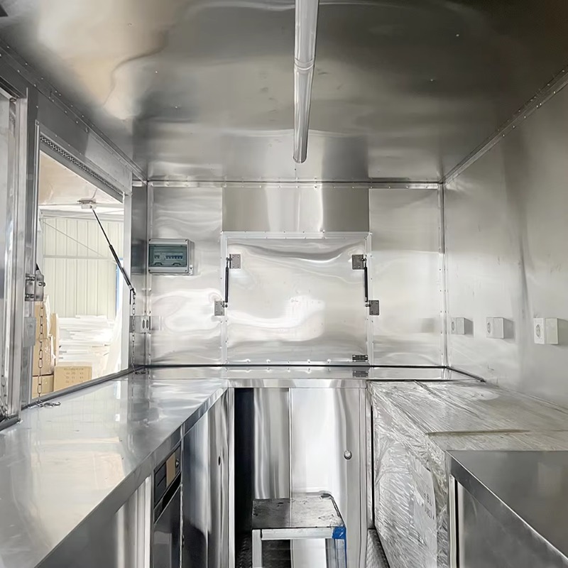 CE-Zertifizierter Voll Ausgest – Mobile Coffee Van Equipment Bewertung und Preis