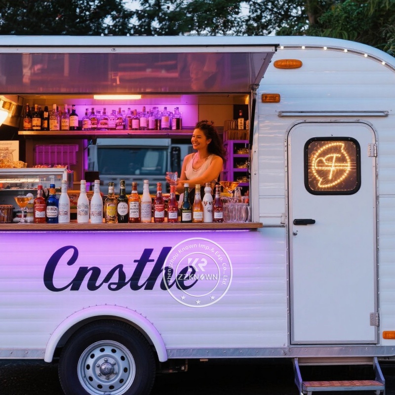 Kommerzieller Standard-Food-Tr – Mobile Coffee Van Equipment Bewertung und Preis