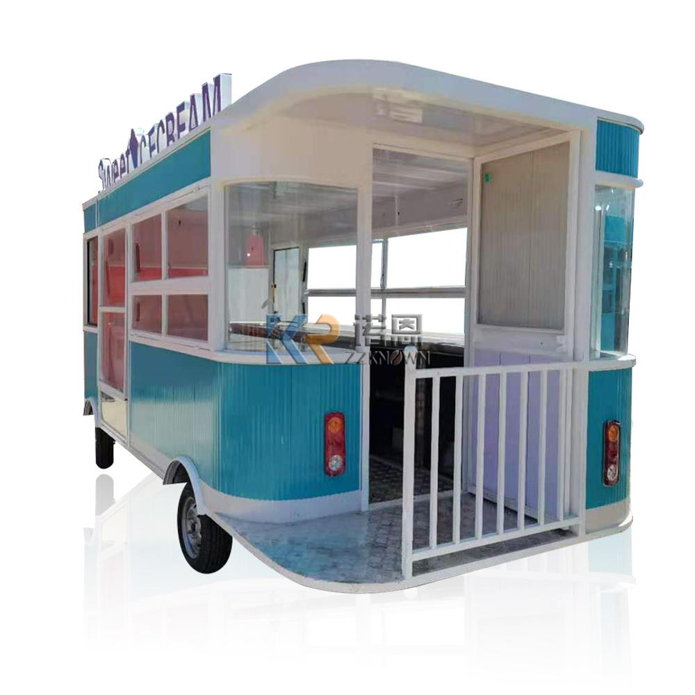 Auf Lager 5M mobiler Imbisswag – Mobile Coffee Van Equipment Bewertung und Preis
