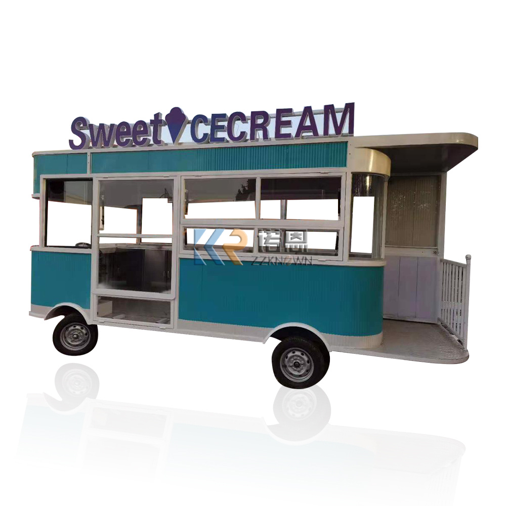 Auf Lager 5M mobiler Imbisswag – Mobile Coffee Van Equipment Bewertung und Preis